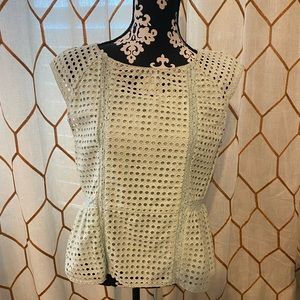 Anthropologie Peplum Top